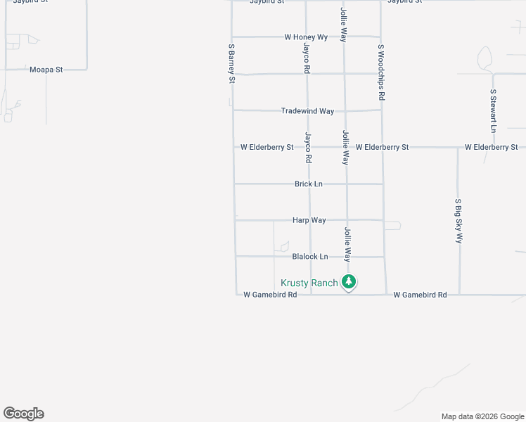 map of restaurants, bars, coffee shops, grocery stores, and more near 3710 Ness Street in Pahrump