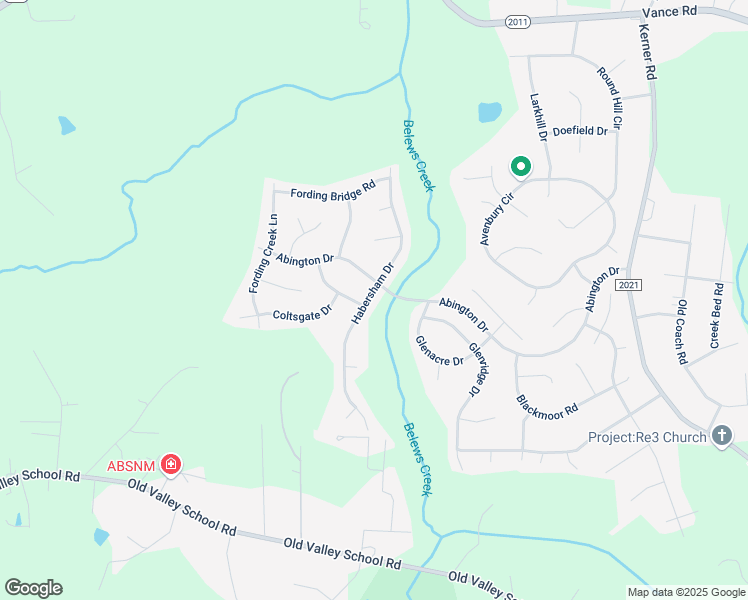 map of restaurants, bars, coffee shops, grocery stores, and more near 6085 Habersham Drive in Kernersville