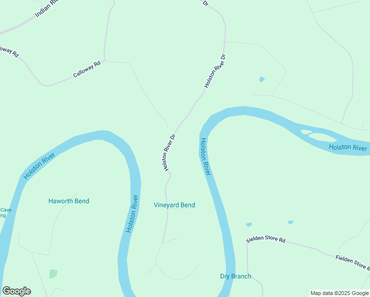 map of restaurants, bars, coffee shops, grocery stores, and more near 1743 Holston River Drive in Rutledge