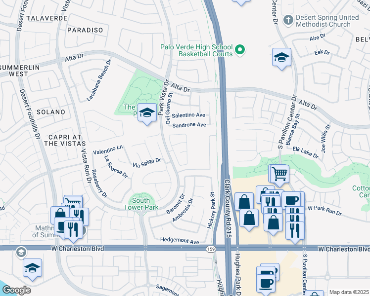 map of restaurants, bars, coffee shops, grocery stores, and more near 11226 Kenyan Sunshine Court in Las Vegas