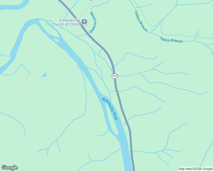 map of restaurants, bars, coffee shops, grocery stores, and more near 4602 Tennessee 81 in Erwin