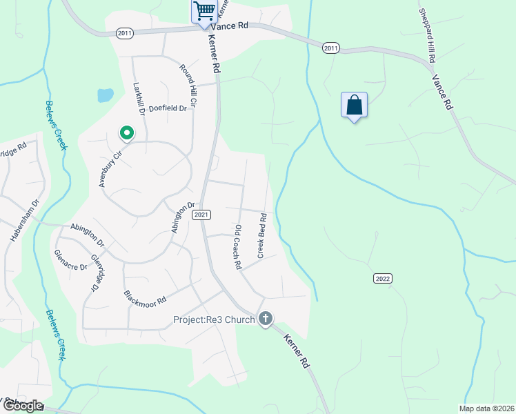 map of restaurants, bars, coffee shops, grocery stores, and more near 1537 Old Coach Road in Kernersville