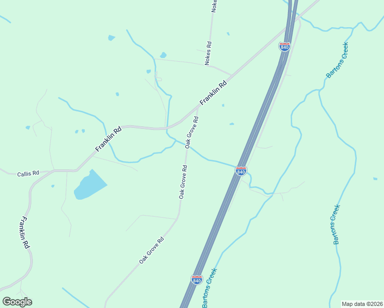 map of restaurants, bars, coffee shops, grocery stores, and more near 3111 Oak Grove Road in Lebanon