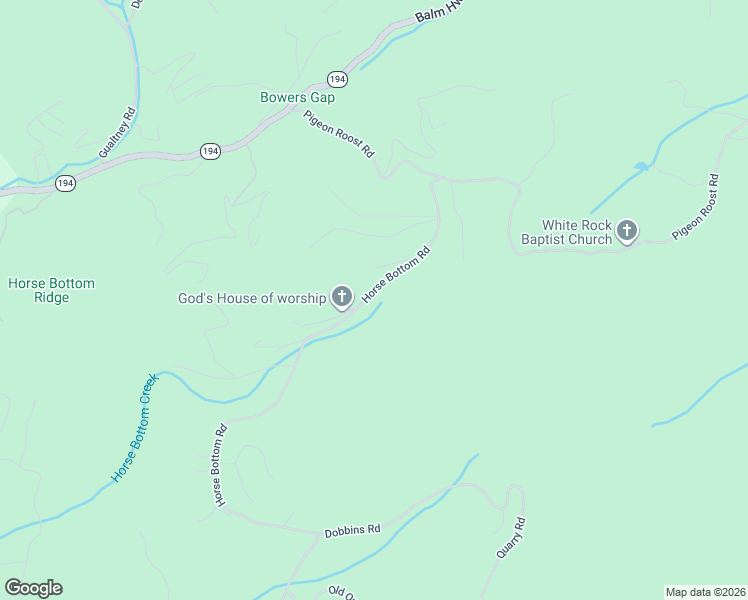 map of restaurants, bars, coffee shops, grocery stores, and more near 335 Horse Bottom Road in Banner Elk