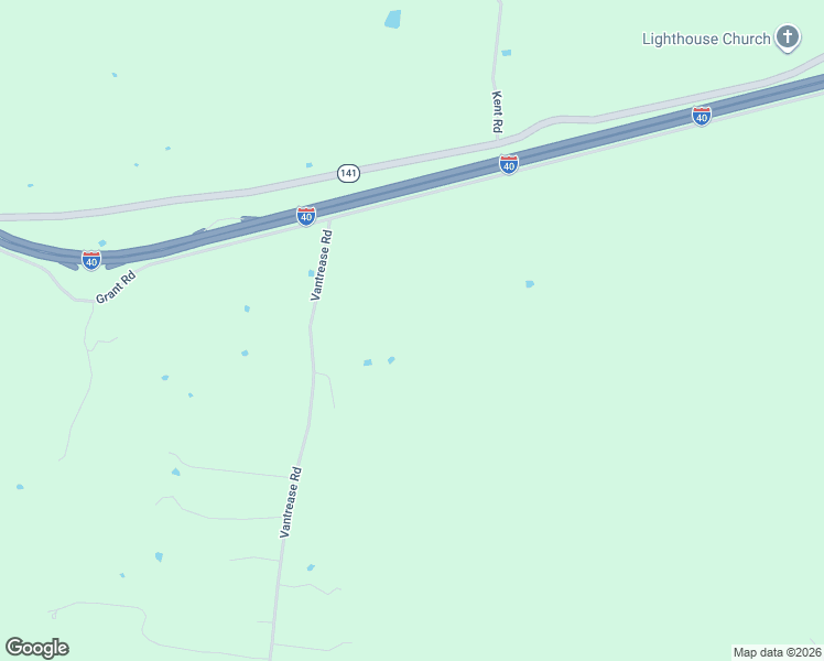 map of restaurants, bars, coffee shops, grocery stores, and more near 21 Vantrease Road in Brush Creek