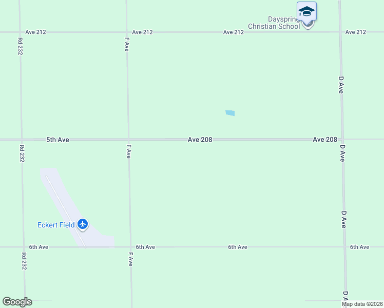 map of restaurants, bars, coffee shops, grocery stores, and more near 23835 Avenue 208 in Strathmore