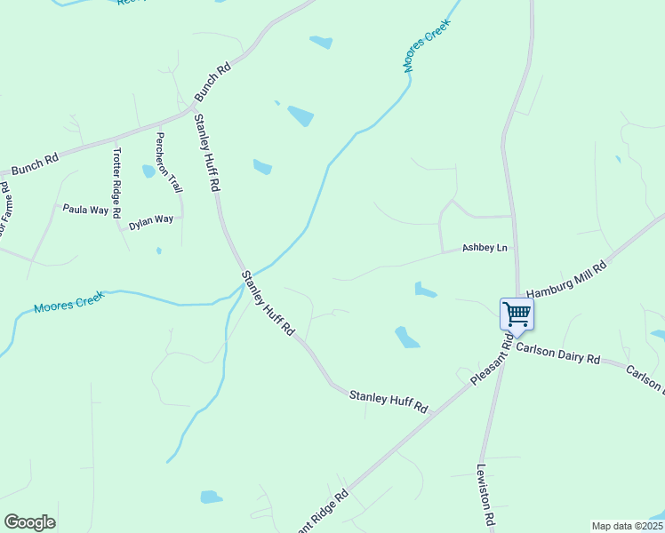 map of restaurants, bars, coffee shops, grocery stores, and more near 5414 Ashbey Lane in Summerfield