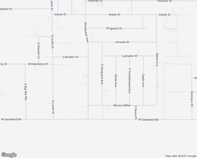 map of restaurants, bars, coffee shops, grocery stores, and more near 3630 South Vanguard Avenue in Pahrump