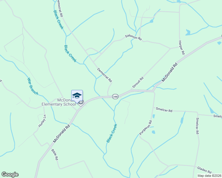 map of restaurants, bars, coffee shops, grocery stores, and more near 70 Democrat Road in Greene