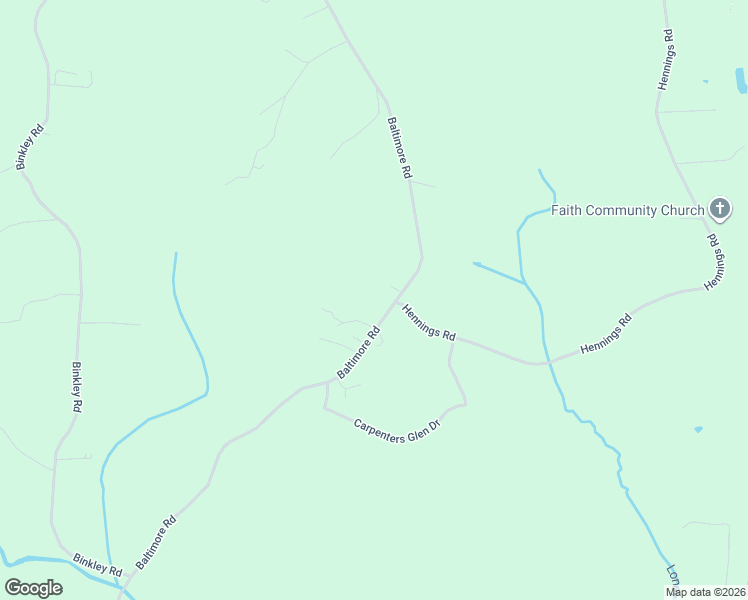 map of restaurants, bars, coffee shops, grocery stores, and more near 3233 Baltimore Road in East Bend