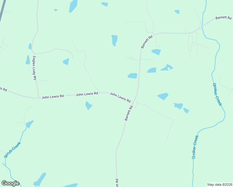 map of restaurants, bars, coffee shops, grocery stores, and more near 2830 Barnett Road in Mebane