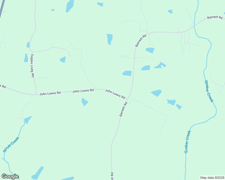 map of restaurants, bars, coffee shops, grocery stores, and more near 2830 Barnett Road in Mebane