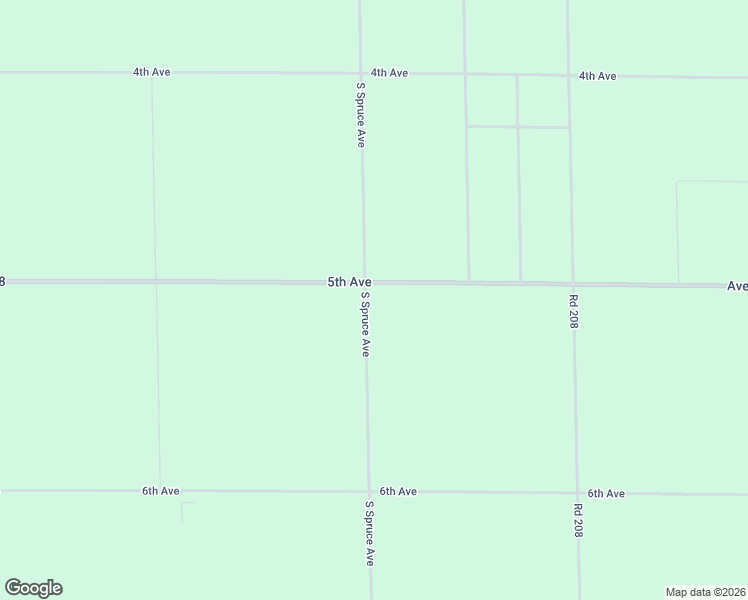 map of restaurants, bars, coffee shops, grocery stores, and more near 20778 Road 204 in Lindsay