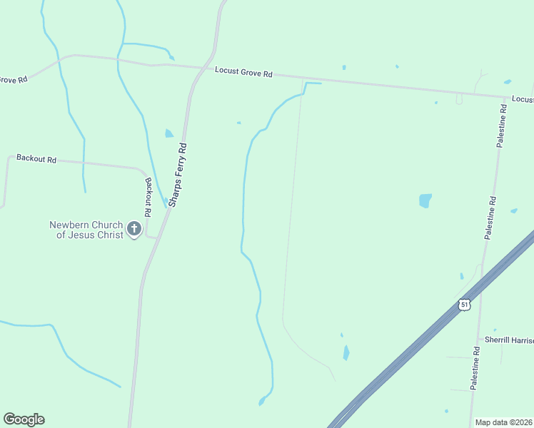 map of restaurants, bars, coffee shops, grocery stores, and more near 445 Tater Hill Rd in Newbern