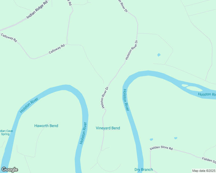 map of restaurants, bars, coffee shops, grocery stores, and more near 1743 Holston River Dr in Rutledge