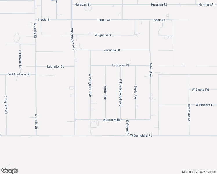 map of restaurants, bars, coffee shops, grocery stores, and more near 3601 Verde Avenue in Pahrump