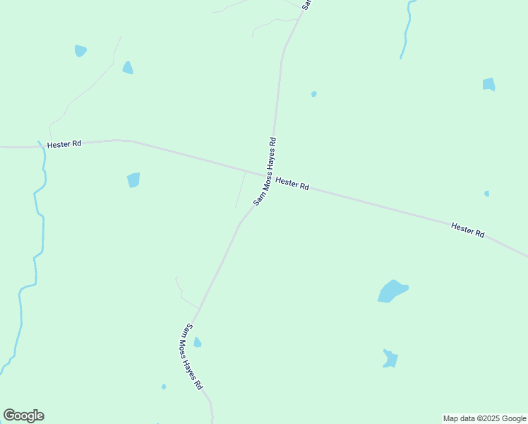 map of restaurants, bars, coffee shops, grocery stores, and more near 2718 Sam Moss Hayes Road in Creedmoor