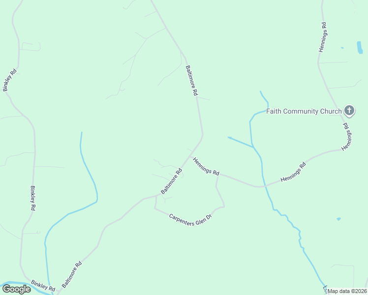 map of restaurants, bars, coffee shops, grocery stores, and more near 3233 Baltimore Road in East Bend