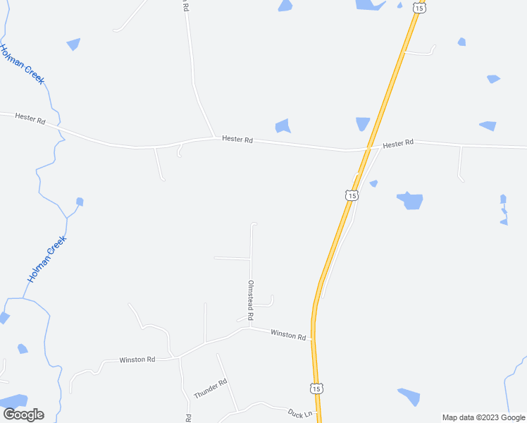 map of restaurants, bars, coffee shops, grocery stores, and more near 2694 Olmstead Road in Creedmoor