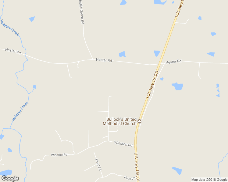 map of restaurants, bars, coffee shops, grocery stores, and more near 2694 Olmstead Road in Creedmoor