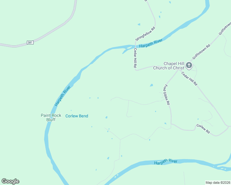 map of restaurants, bars, coffee shops, grocery stores, and more near 1198 Fred Gibbs Road in White Bluff