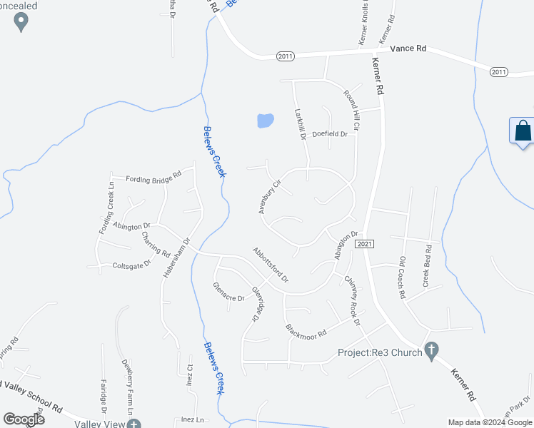 map of restaurants, bars, coffee shops, grocery stores, and more near 6980 Avenbury Circle in Kernersville