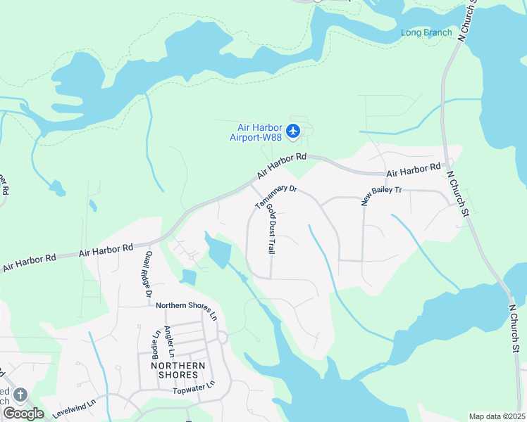 map of restaurants, bars, coffee shops, grocery stores, and more near 6205 Gold Dust Trail in Greensboro