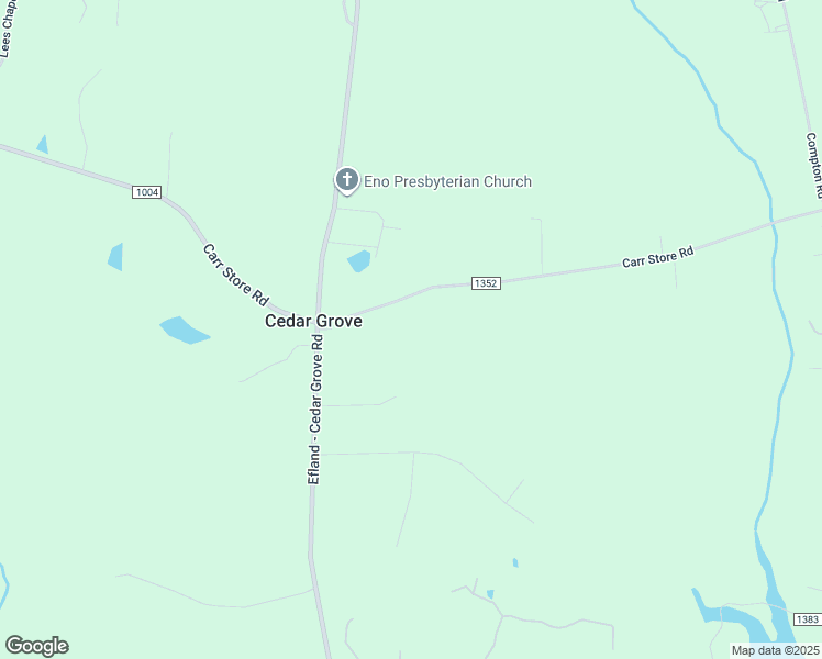 map of restaurants, bars, coffee shops, grocery stores, and more near 1600 Carr Store Road in Cedar Grove