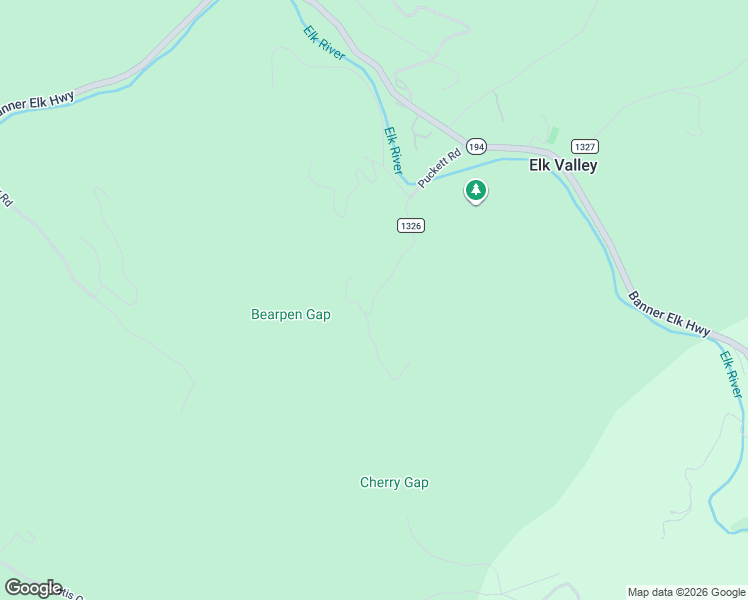 map of restaurants, bars, coffee shops, grocery stores, and more near 301 Puckett Road in Banner Elk