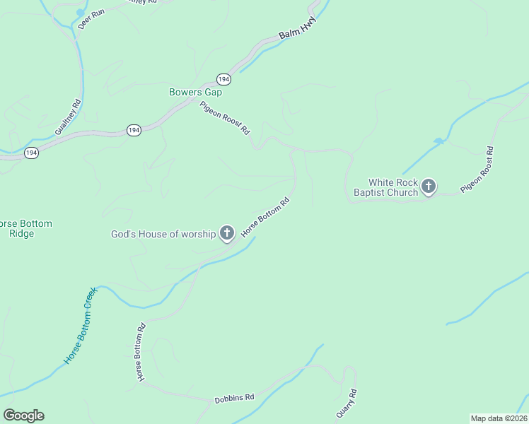 map of restaurants, bars, coffee shops, grocery stores, and more near 335 Horse Bottom Road in Banner Elk