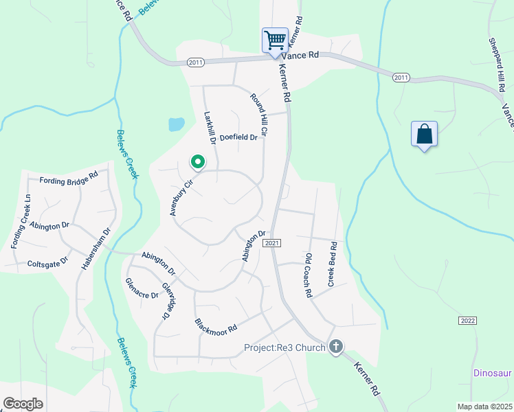 map of restaurants, bars, coffee shops, grocery stores, and more near 7064 Avenbury Circle in Kernersville