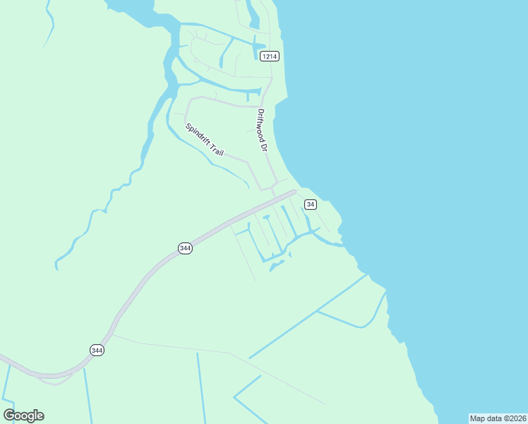 map of restaurants, bars, coffee shops, grocery stores, and more near 100 Aline Drive in Elizabeth City