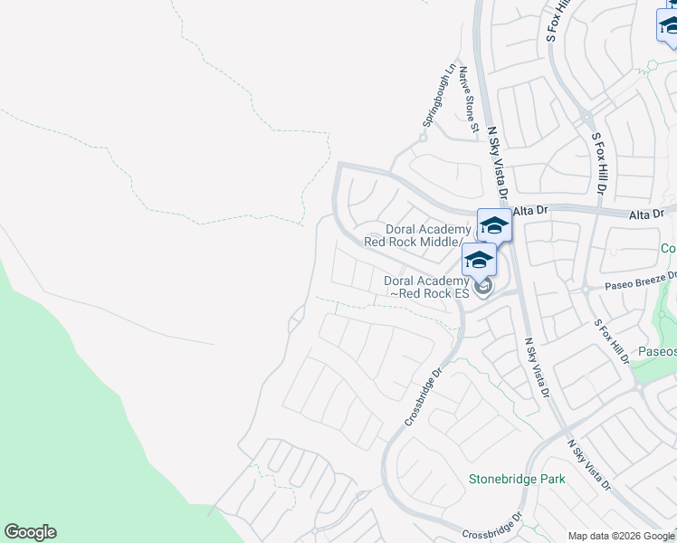 map of restaurants, bars, coffee shops, grocery stores, and more near 454 Point Sur Avenue in Las Vegas