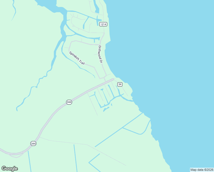 map of restaurants, bars, coffee shops, grocery stores, and more near 100 Aline Drive in Elizabeth City