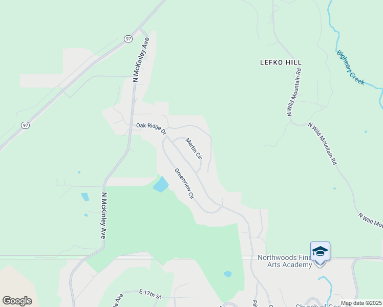 map of restaurants, bars, coffee shops, grocery stores, and more near 727 Oak Ridge Drive in Sand Springs