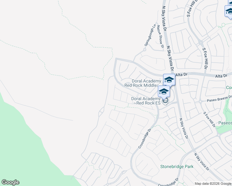 map of restaurants, bars, coffee shops, grocery stores, and more near 446 Point Sur Avenue in Las Vegas