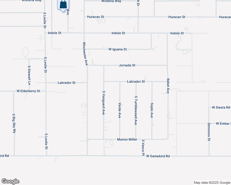 map of restaurants, bars, coffee shops, grocery stores, and more near 3510 Verde Avenue in Pahrump