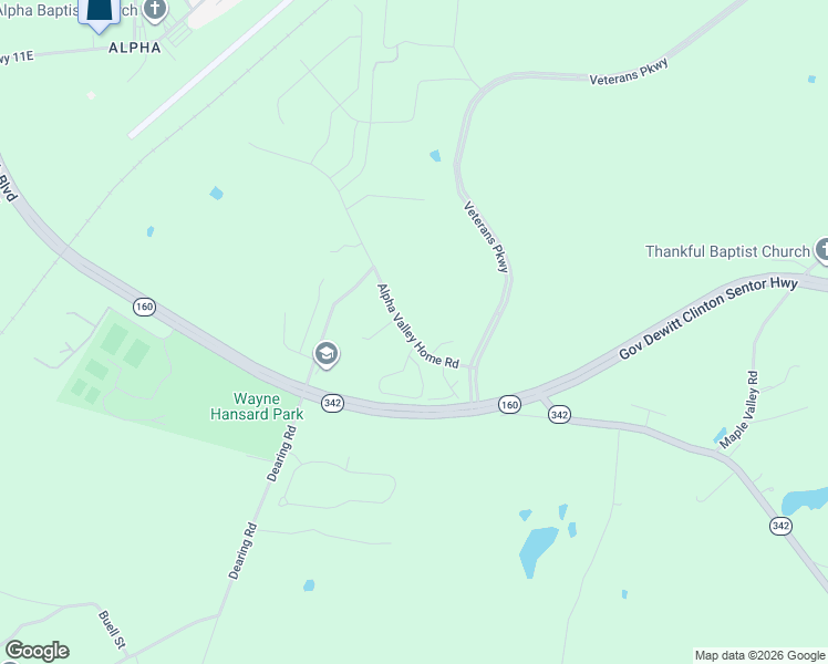 map of restaurants, bars, coffee shops, grocery stores, and more near 1071 Alpha Valley Home Road in Morristown