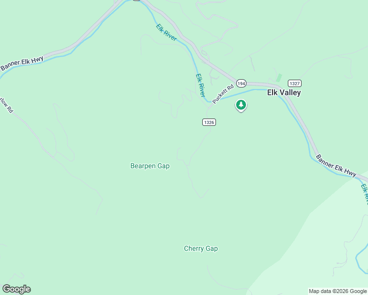 map of restaurants, bars, coffee shops, grocery stores, and more near 301-399 Puckett Rd in Banner Elk