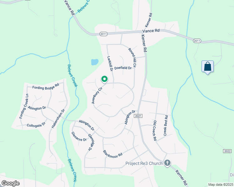 map of restaurants, bars, coffee shops, grocery stores, and more near 1600 Round Hill Circle in Kernersville