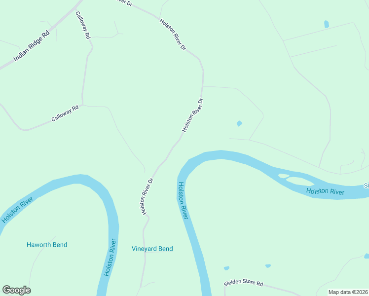 map of restaurants, bars, coffee shops, grocery stores, and more near 1421 Holston River Drive in Rutledge