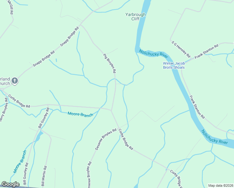 map of restaurants, bars, coffee shops, grocery stores, and more near 259 Pig Broyles Road in Limestone