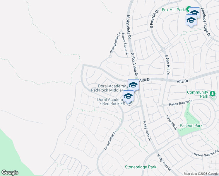 map of restaurants, bars, coffee shops, grocery stores, and more near 378 Purple Sandpiper Street in Las Vegas