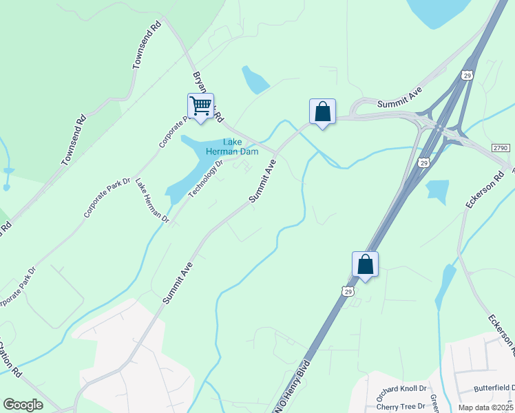 map of restaurants, bars, coffee shops, grocery stores, and more near 5814 Summit Avenue in Browns Summit