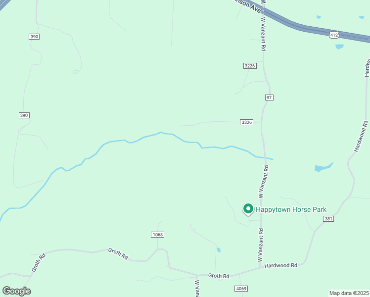 map of restaurants, bars, coffee shops, grocery stores, and more near 20621 West Vanzant Road in Springdale