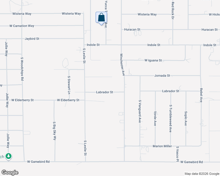 map of restaurants, bars, coffee shops, grocery stores, and more near 1860 Labrador Street in Pahrump
