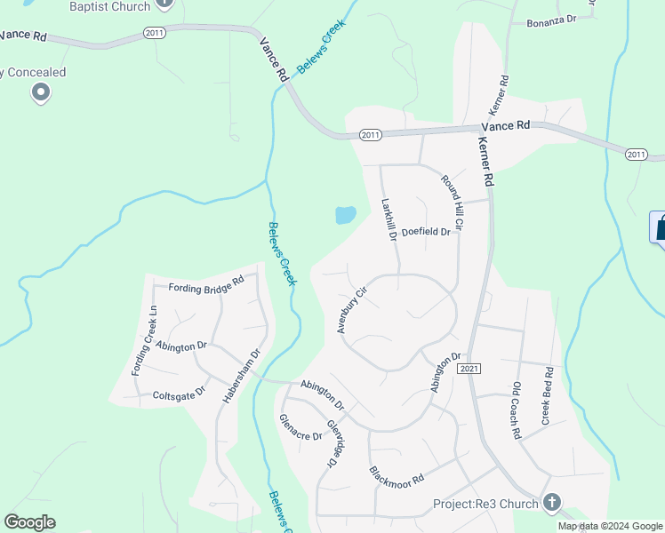 map of restaurants, bars, coffee shops, grocery stores, and more near 2029 Middleham Drive in Kernersville