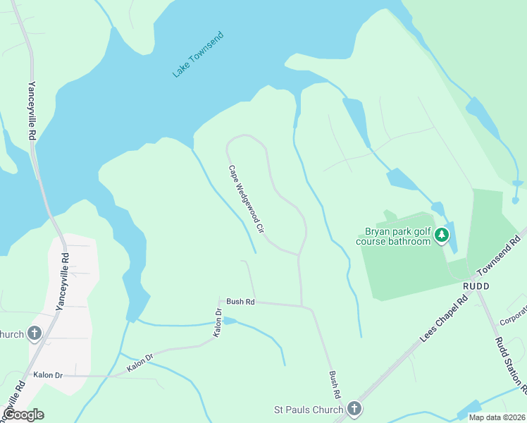 map of restaurants, bars, coffee shops, grocery stores, and more near 6405 Cape Wedgewood Circle in Browns Summit