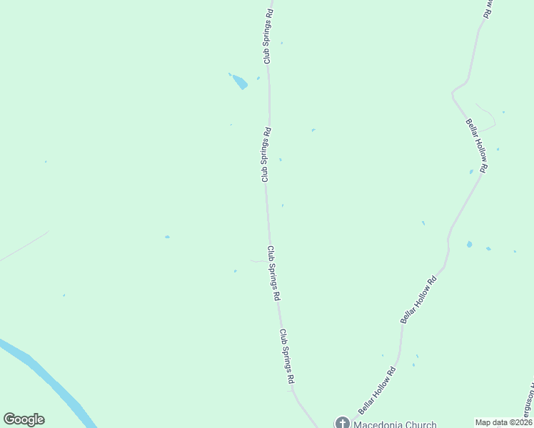 map of restaurants, bars, coffee shops, grocery stores, and more near Club Springs Road in Elmwood