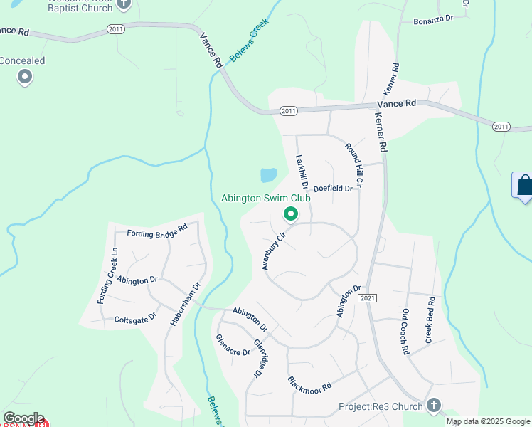 map of restaurants, bars, coffee shops, grocery stores, and more near 2034 Middleham Drive in Kernersville